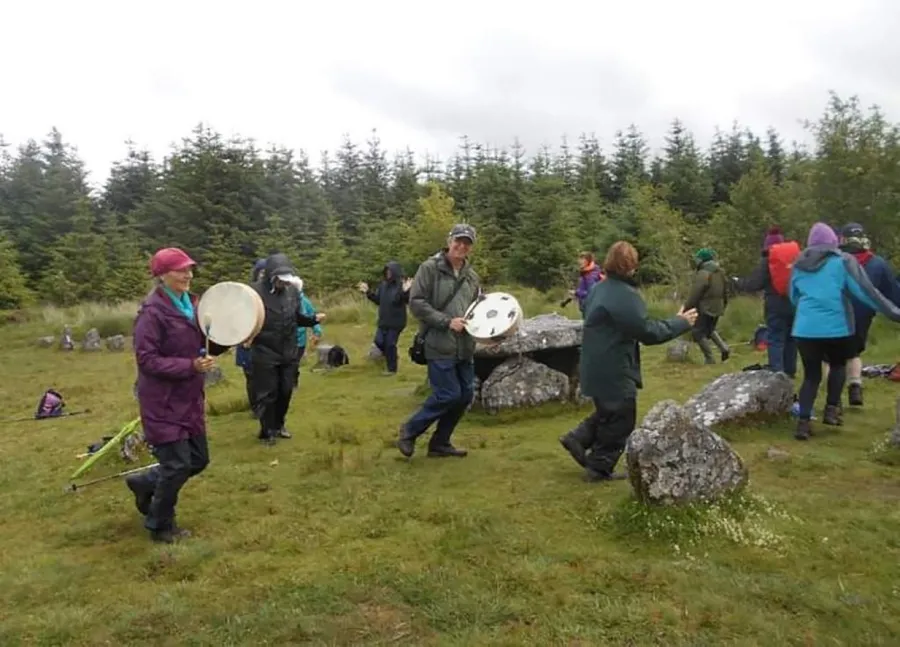 Ceremony at Bellever Forest.